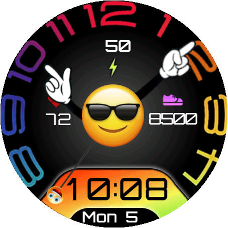 Emoji Clock