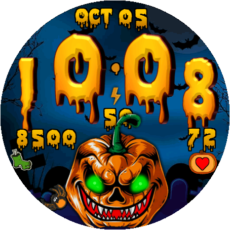 Halloween Animated Pumpkin