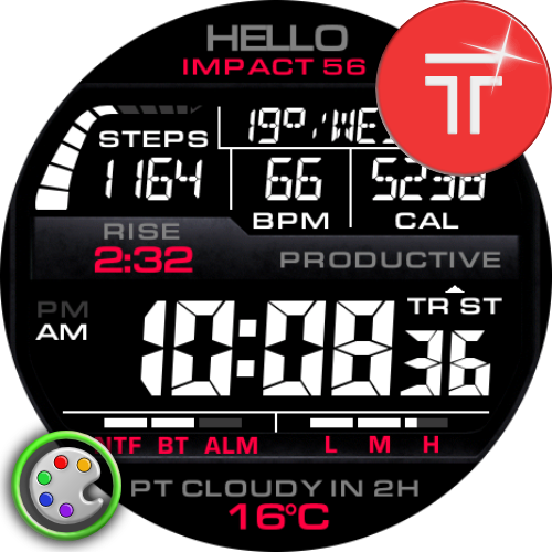 Impact 56 – 3D Tough LCD (24h TRIAL)
