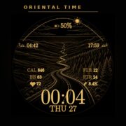 Oriental Time · Golden Road Sundial